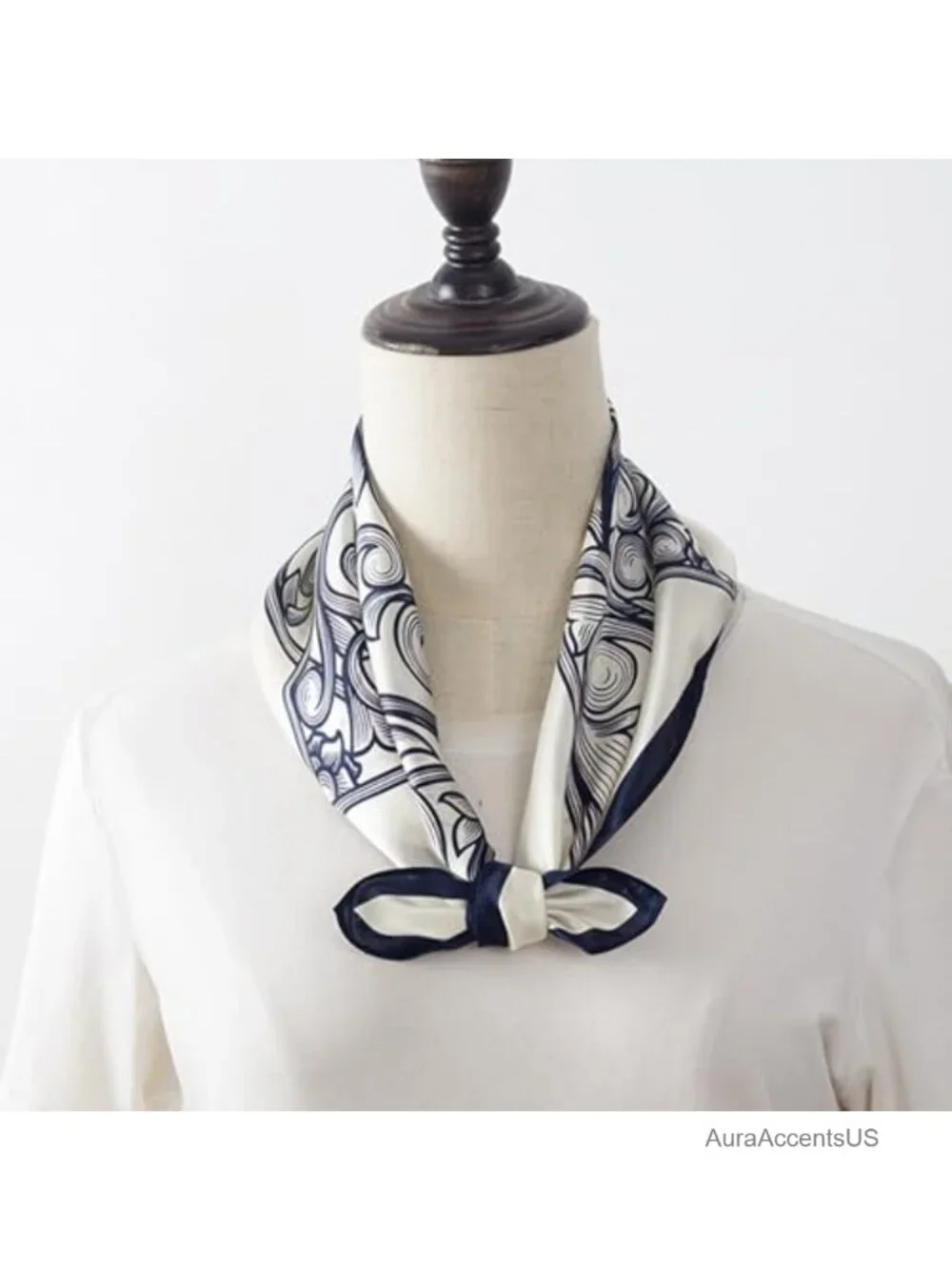 100% Real Mulberry Silk Lightweight Square Scarf Headscarf Neckerchief